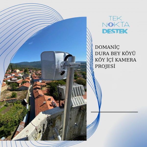 DOMANİÇ DURA BEY KÖYÜ KÖY İÇİ KAMERAS...