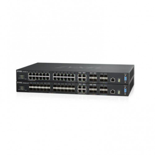 28-port GbE L3 Aggregation Switch with 4 SFP+...